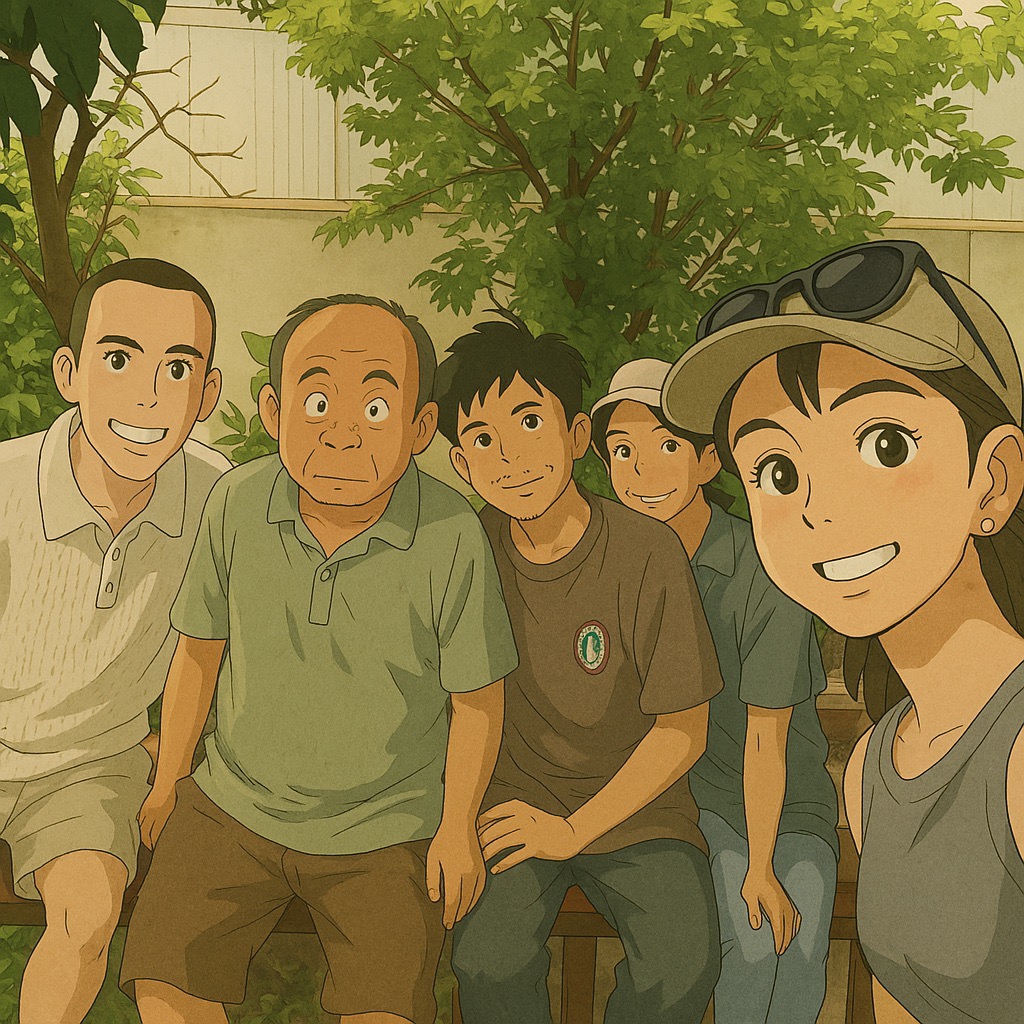 Meeting Preaw's family in Mukdahan